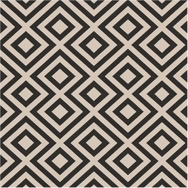 imageLivabliss Trivette Modern Outdoor Area Rug73quot SquareBlueBlack  Beige