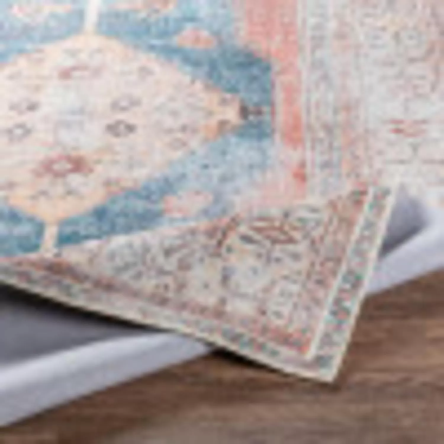imageArtistic Weavers Luisa Area Rug 2 ft x 2 ft 11 in PeachNavy