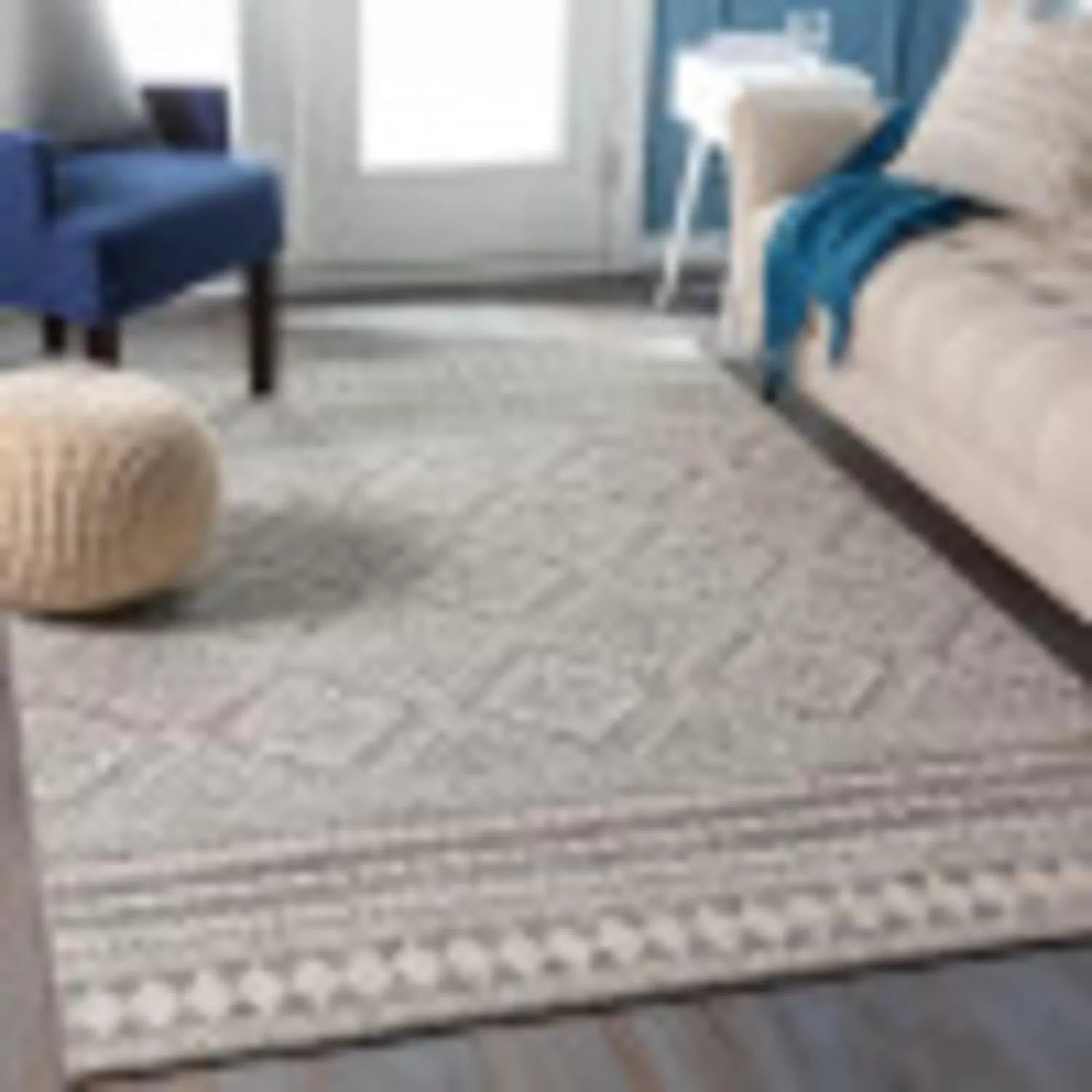 imageArtistic Weavers Tatiana Bohemian Moroccan Area Rug 2 ft x 3 ft Medium GrayMedium Gray