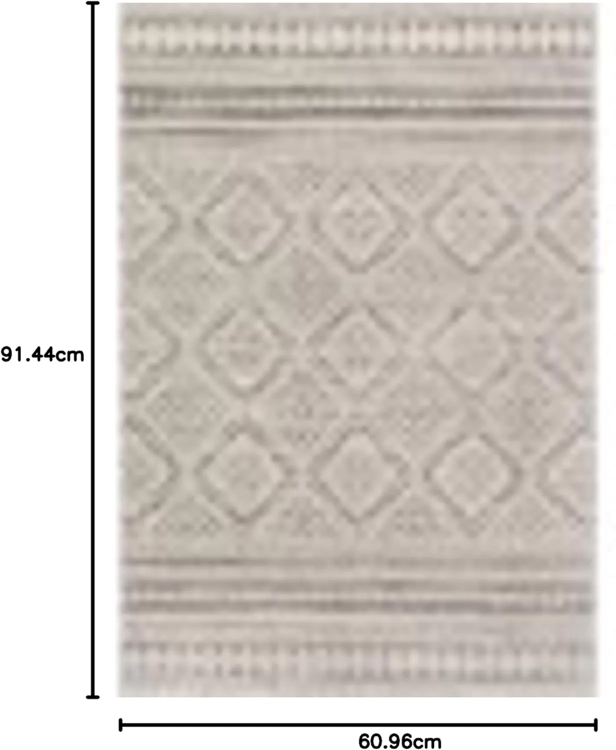imageArtistic Weavers Tatiana Bohemian Moroccan Area Rug 2 ft x 3 ft Medium GrayMedium Gray