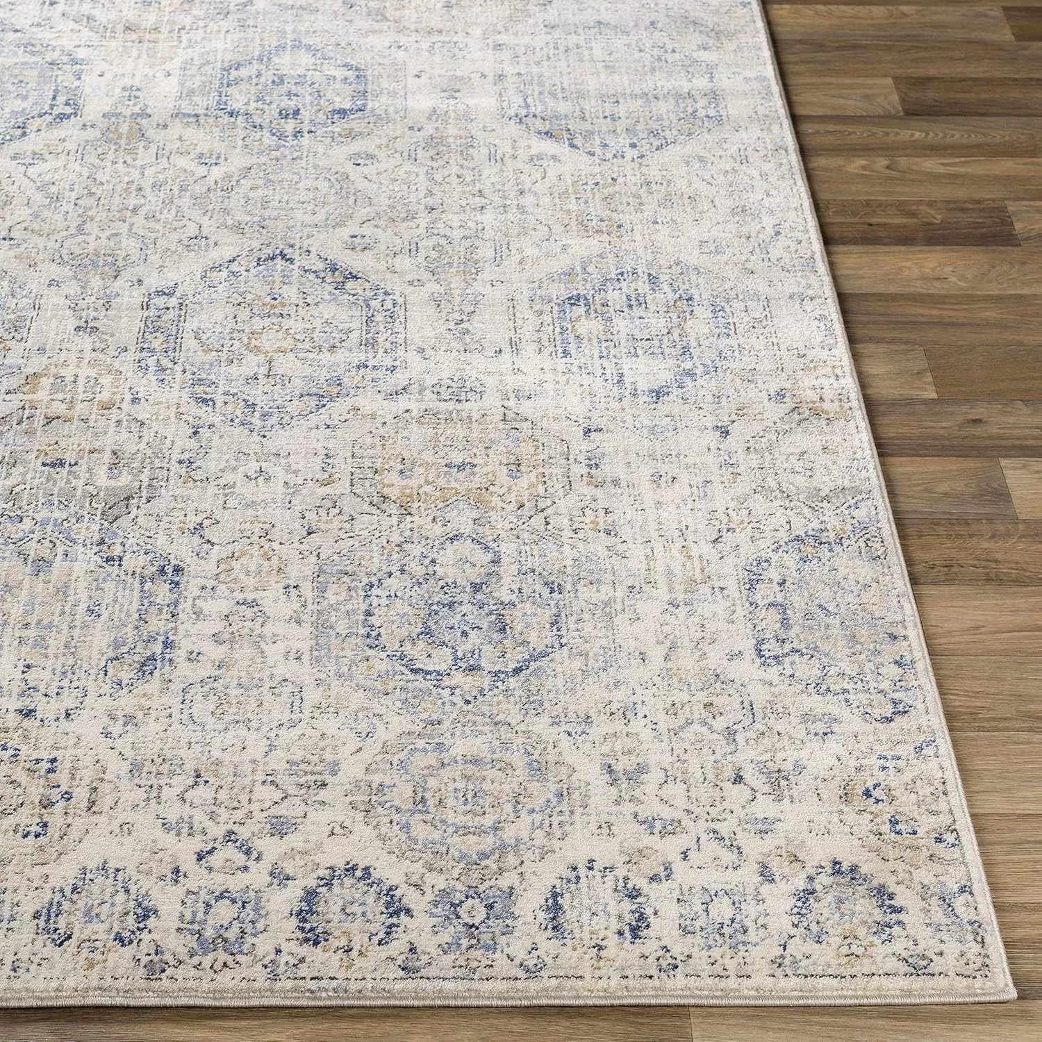 imageLivabliss Aune Area Rug 43quot x 57quot NavyBeige