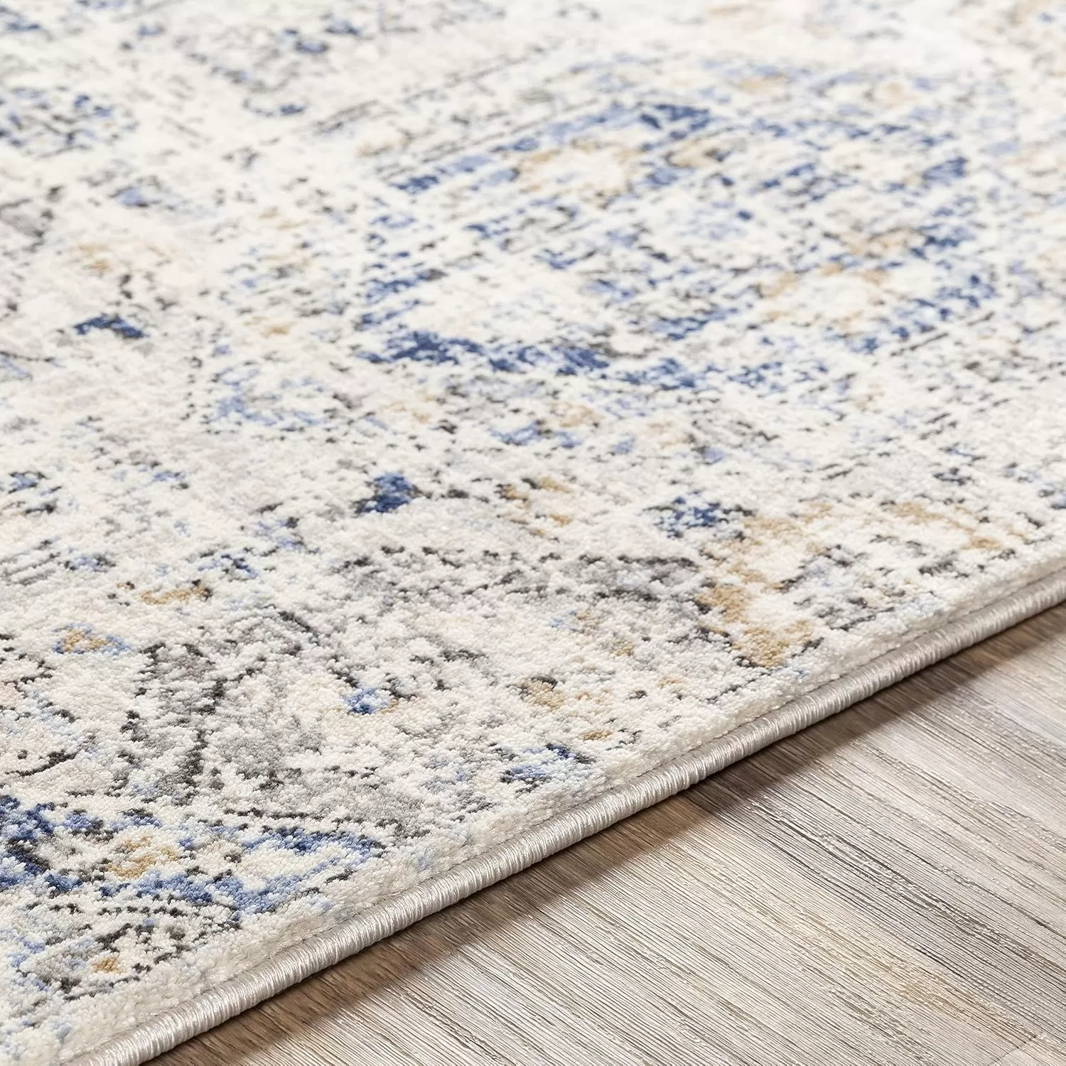 imageLivabliss Aune Area Rug 43quot x 57quot NavyBeige