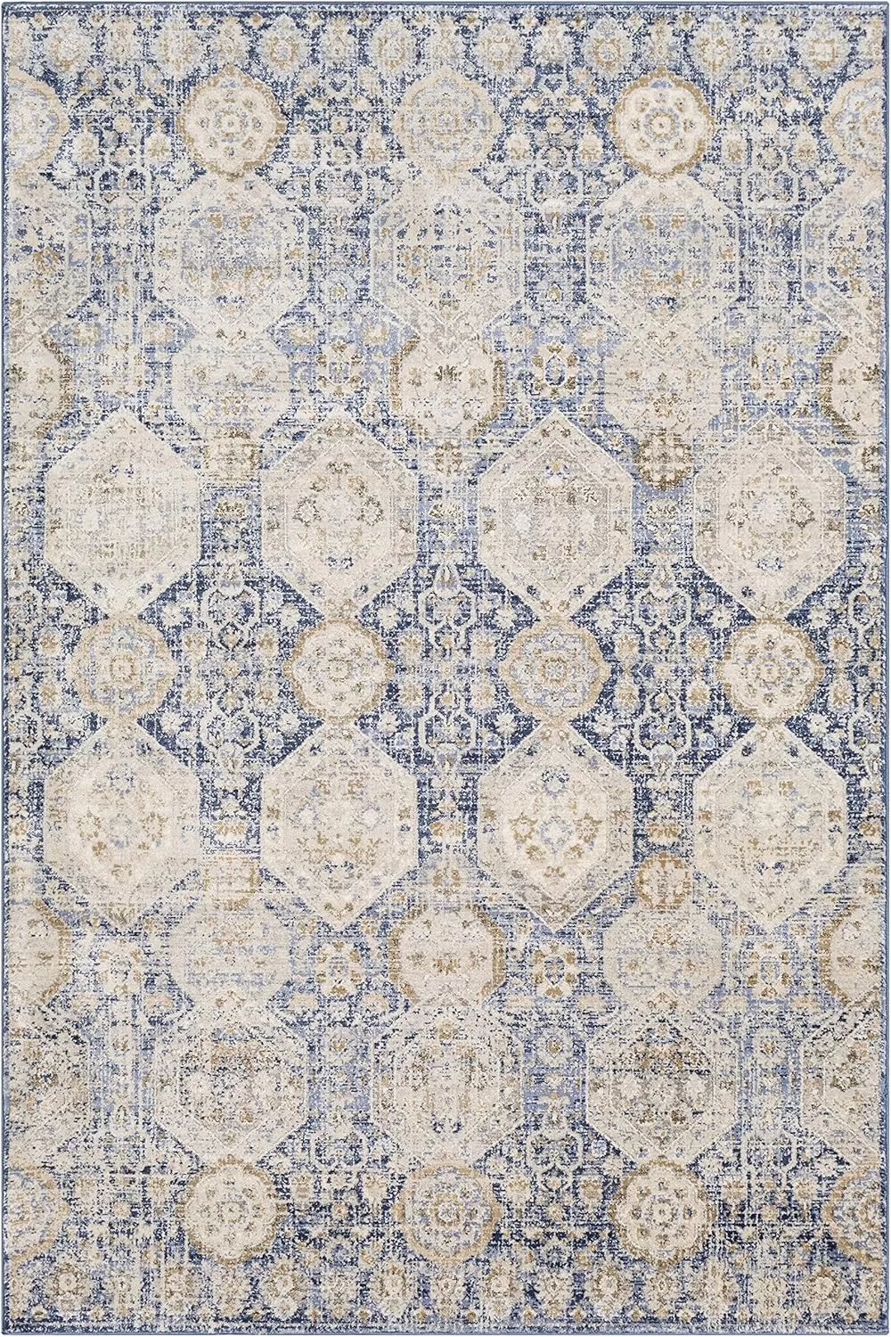 imageLivabliss Aune Area Rug 43quot x 57quot NavyNavy