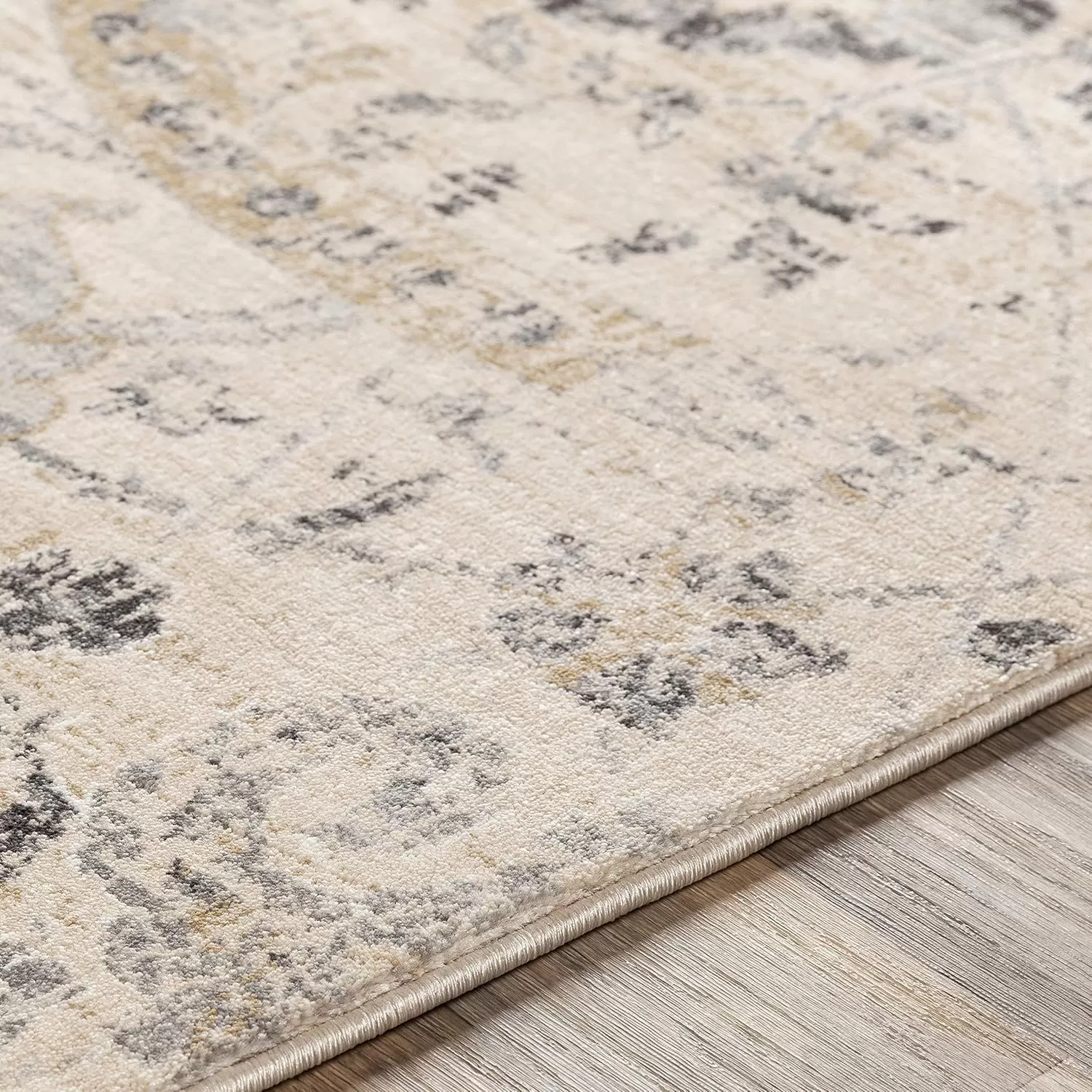 imageLivabliss Inkeri Updated Traditional Area Rug2 x 211quotBeigeBeige