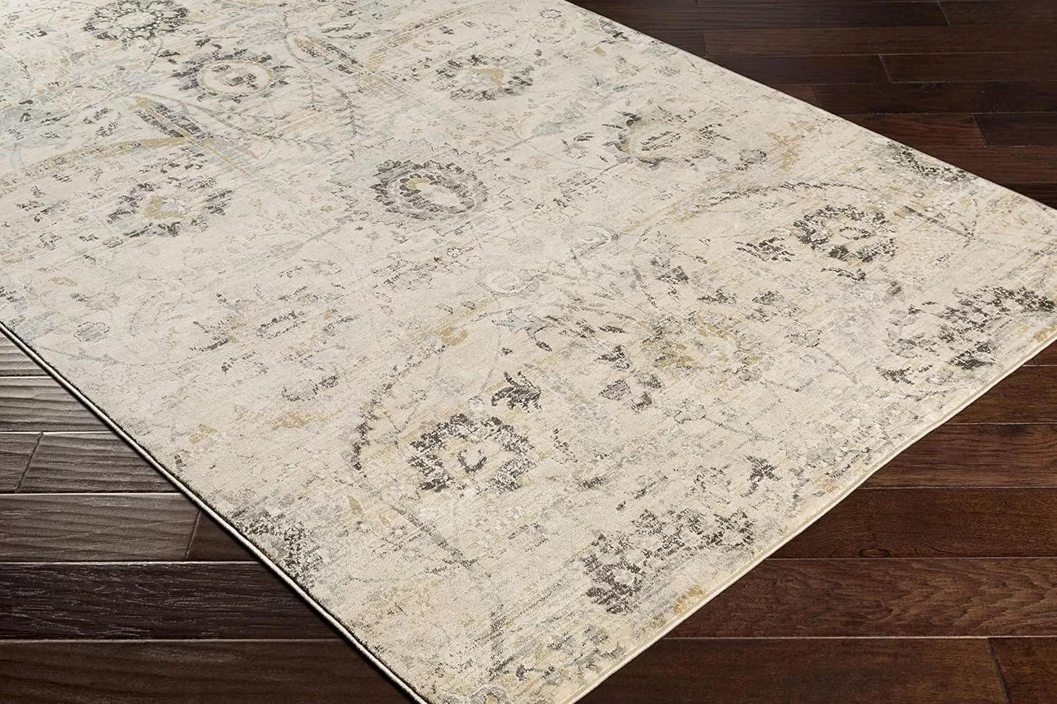 imageLivabliss Inkeri Updated Traditional Area Rug2 x 211quotBeigeBeige