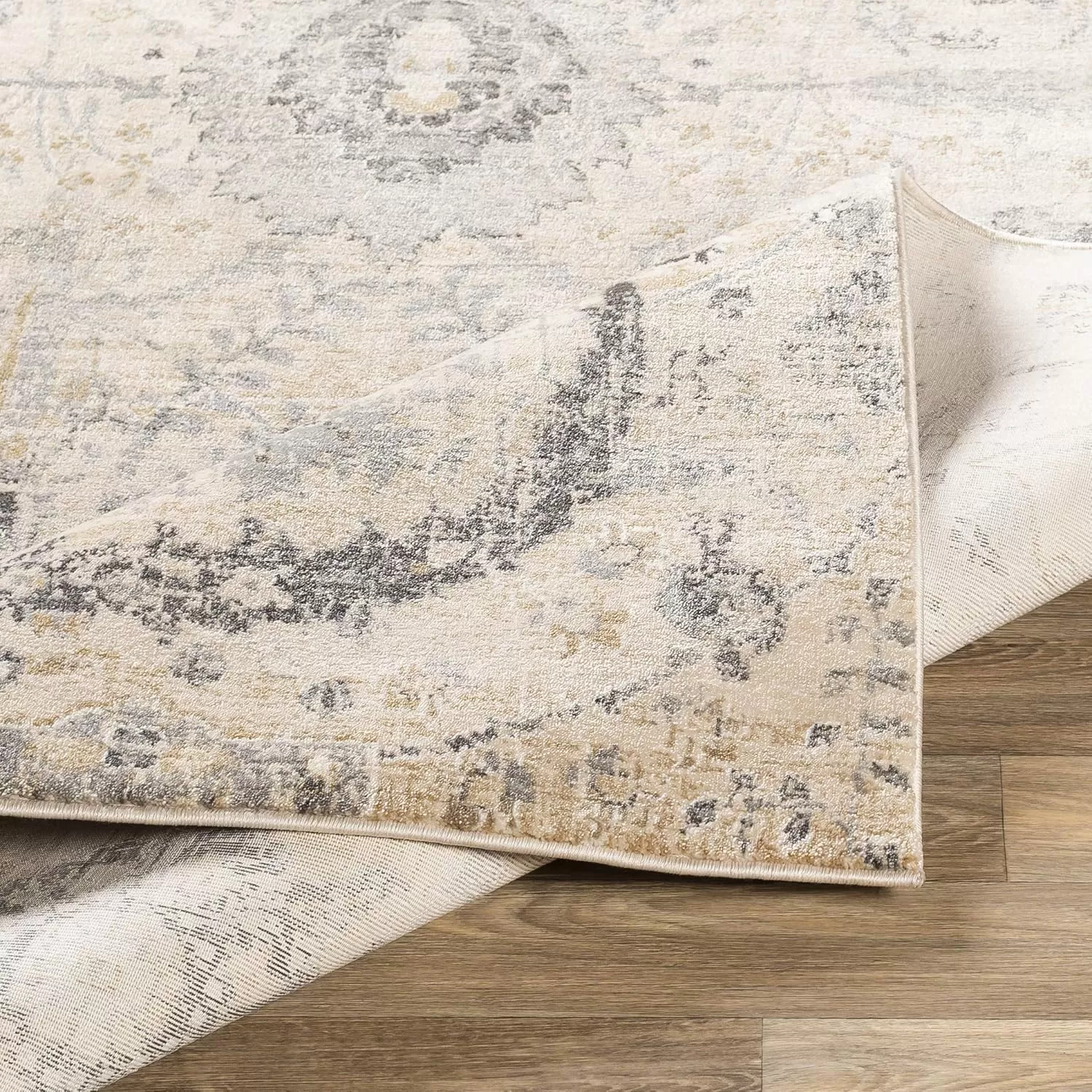 imageLivabliss Inkeri Updated Traditional Area Rug2 x 211quotBeigeBeige