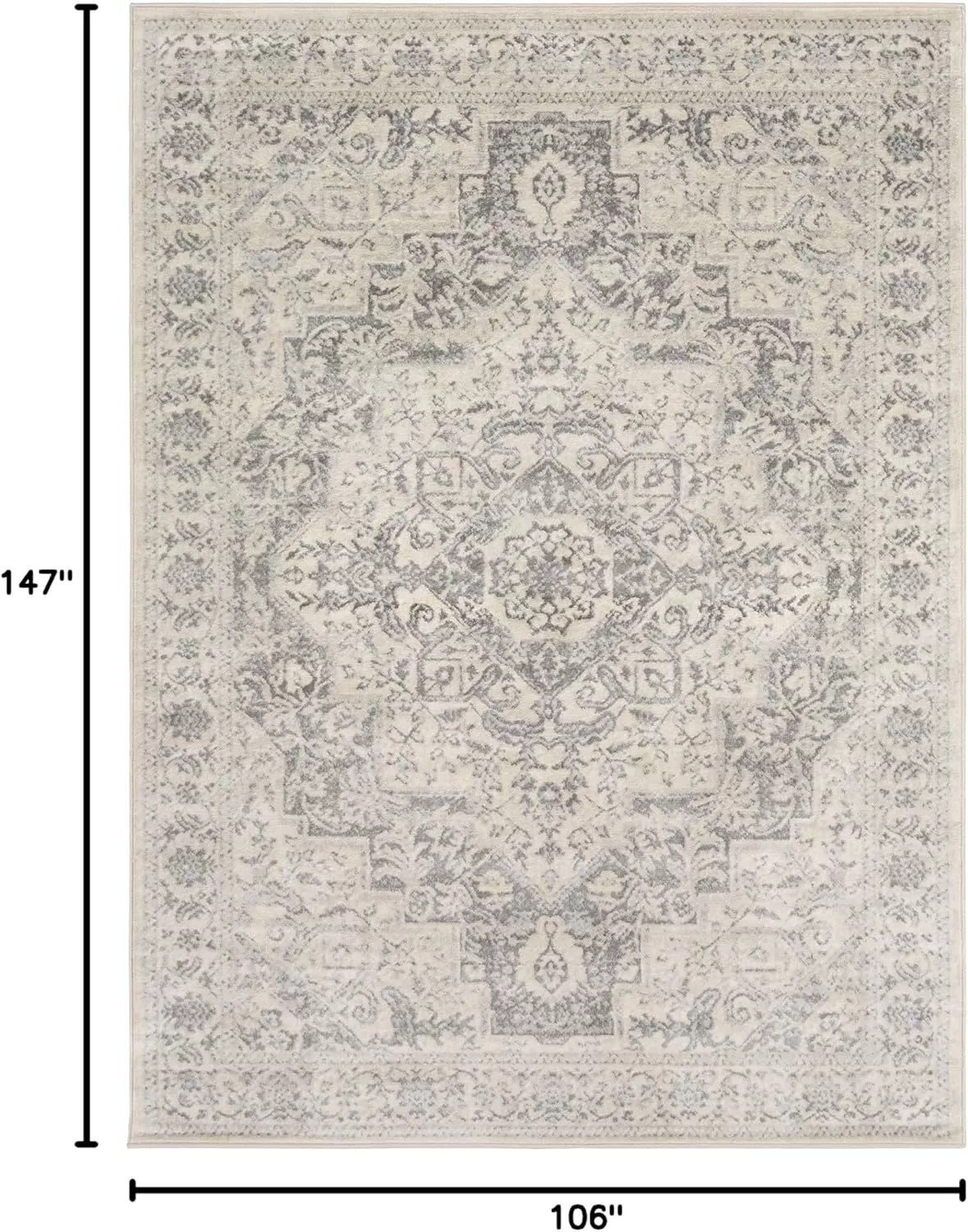 imageLivabliss Lorena Area Rug 2 x 3 NavyCream