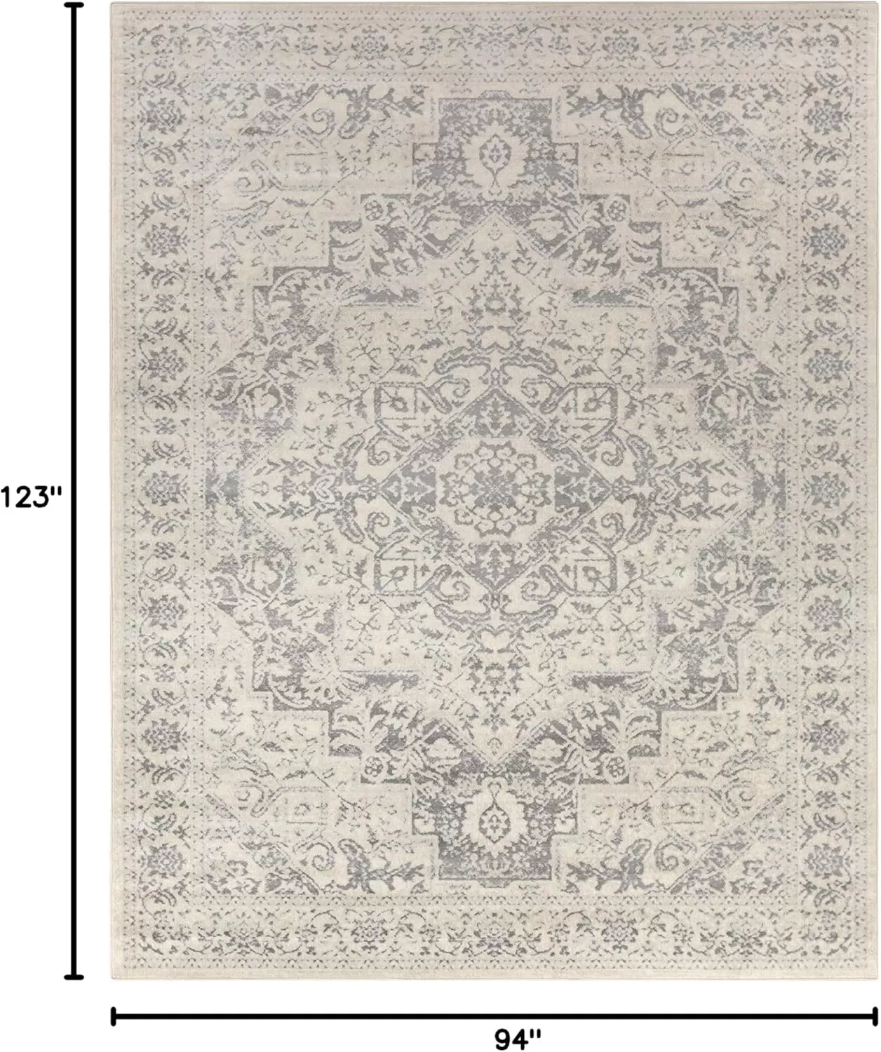 imageLivabliss Lorena Area Rug 2 x 3 NavyCream