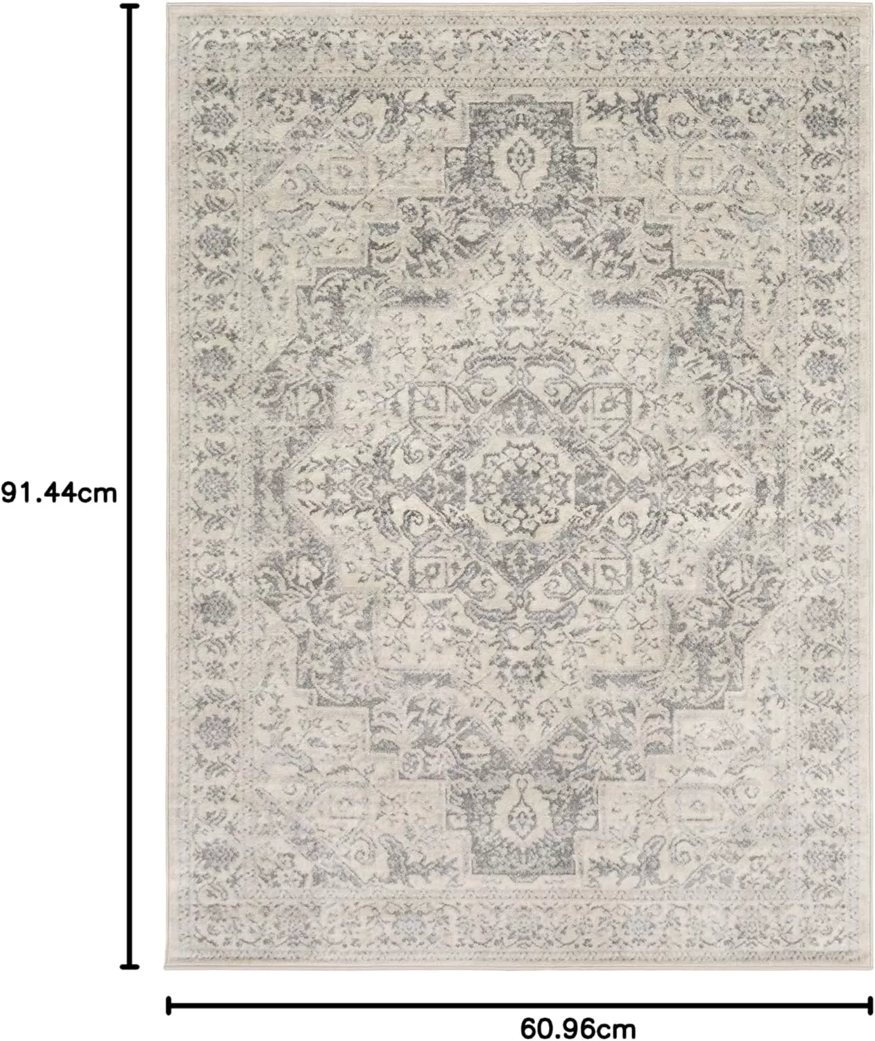 imageLivabliss Lorena Area Rug 2 x 3 NavyCream