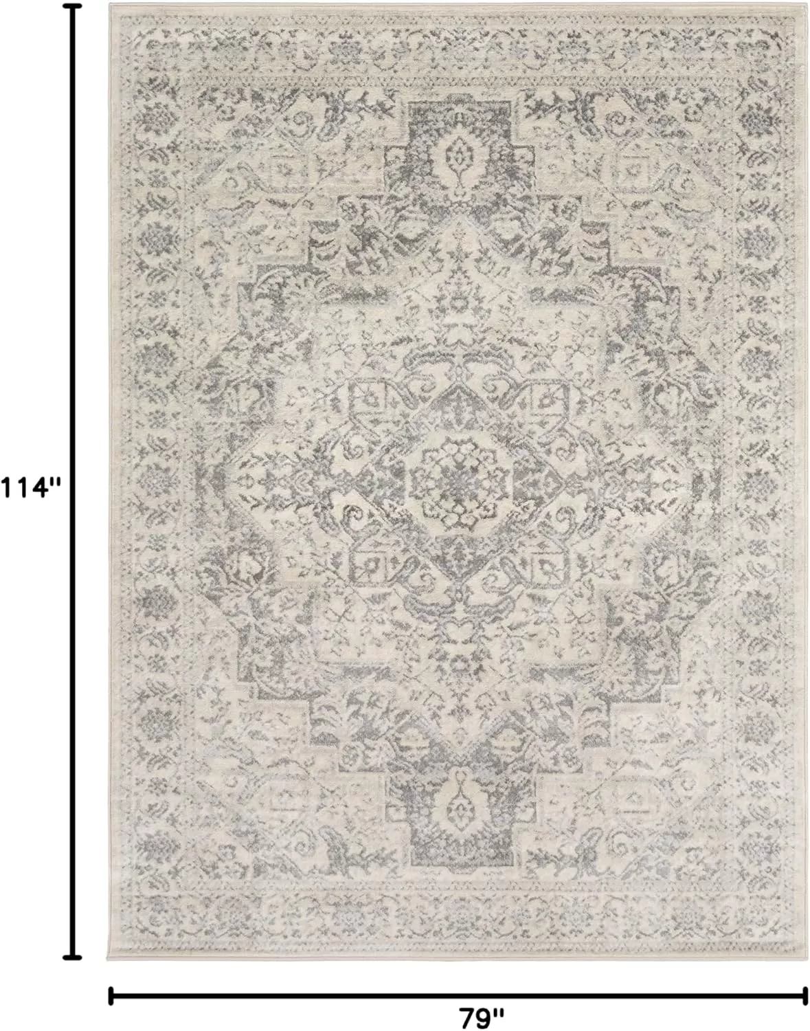 imageLivabliss Lorena Area Rug 2 x 3 NavyCream