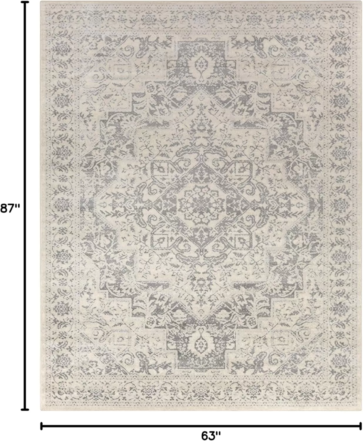 imageLivabliss Lorena Area Rug 2 x 3 NavyCream
