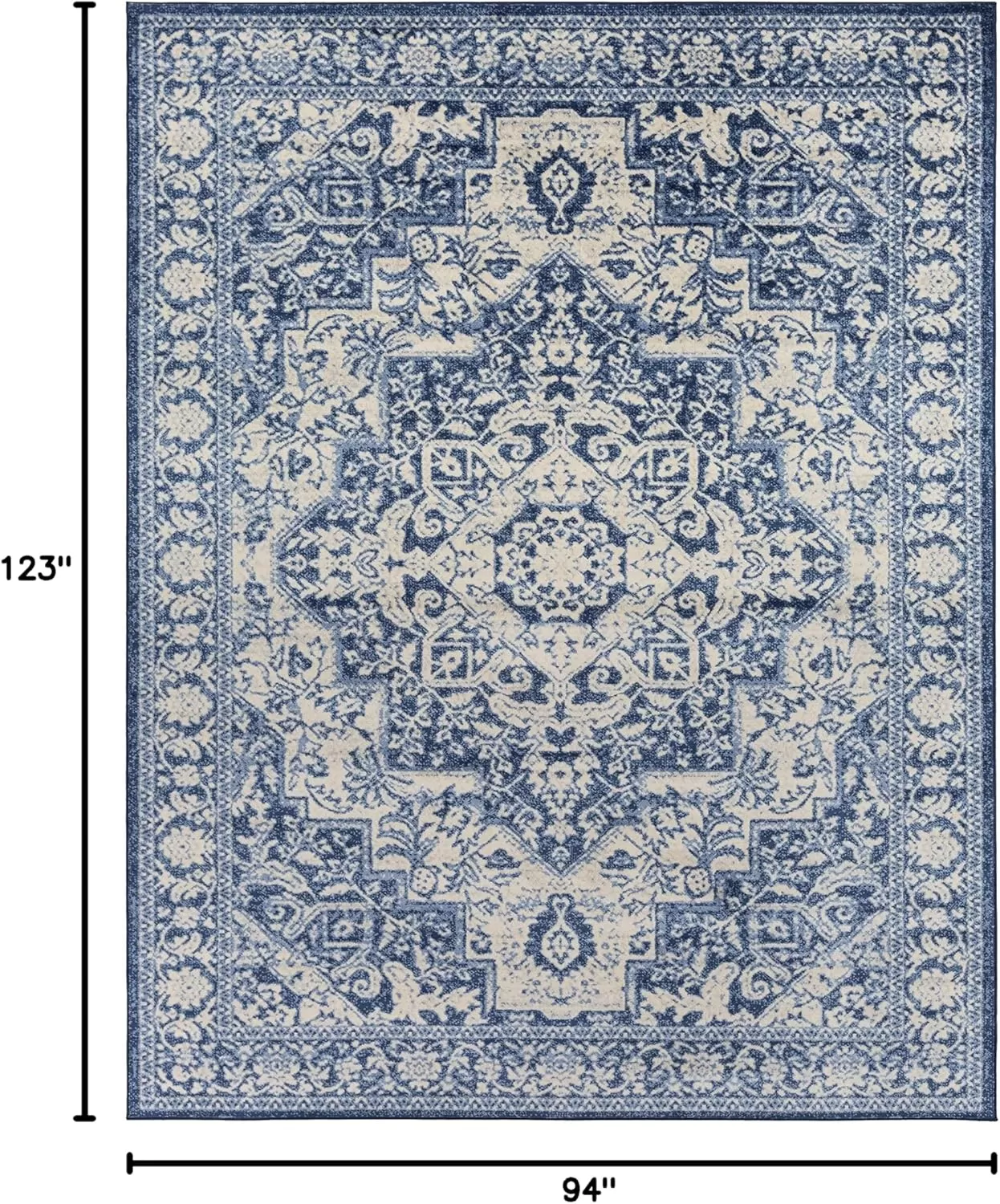imageLivabliss Lorena Area Rug 2 x 3 NavyNavy
