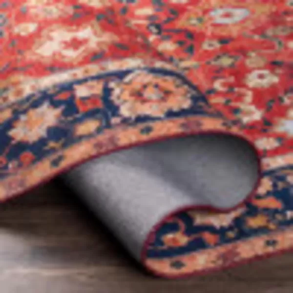 imageArtistic Weavers Sanka Border Oriental Area Rug 36quot x 56quot RedNavy