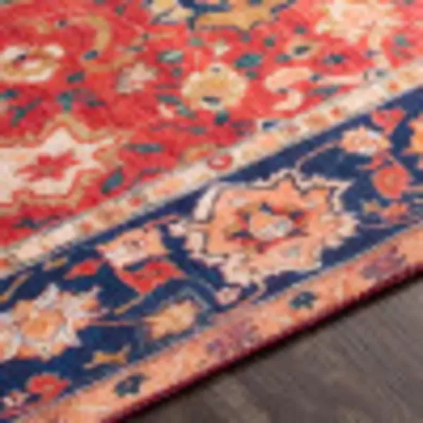 imageArtistic Weavers Sanka Border Oriental Area Rug 36quot x 56quot RedNavy