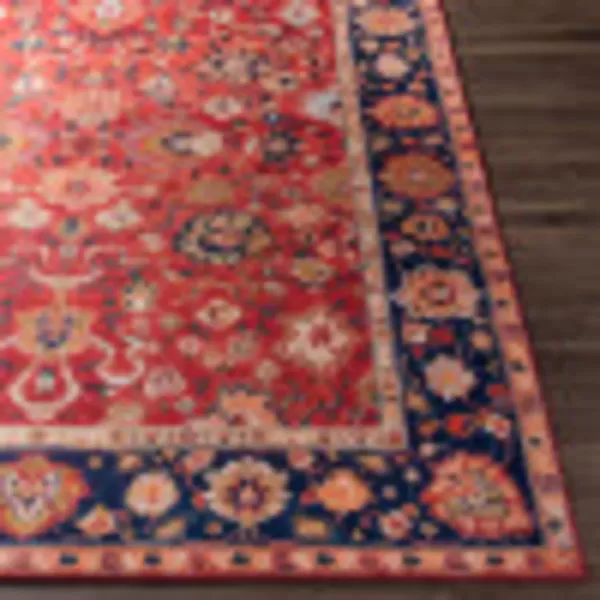 imageArtistic Weavers Sanka Border Oriental Area Rug 36quot x 56quot RedNavy