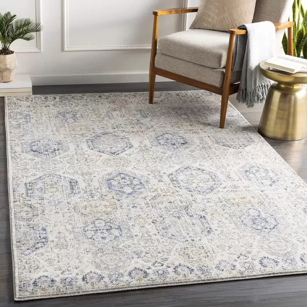 imageLivabliss Aune Area Rug 43quot x 57quot NavyBeige