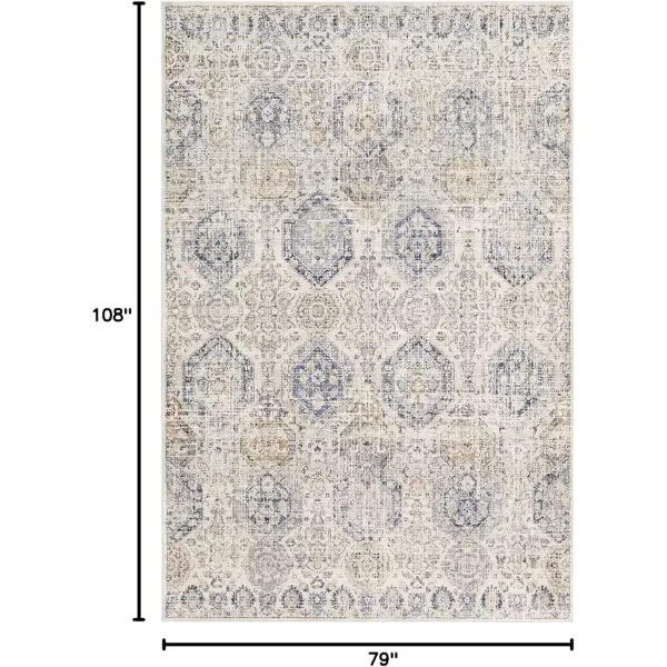 imageLivabliss Aune Area Rug 43quot x 57quot NavyBeige