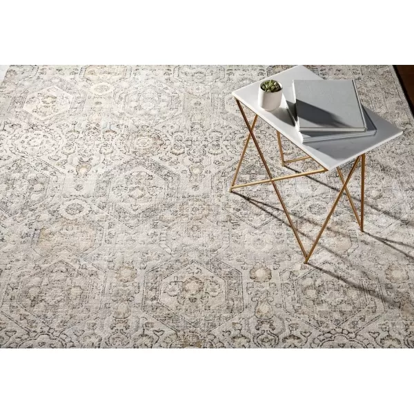 imageLivabliss Aune Area Rug 43quot x 57quot NavyGrey