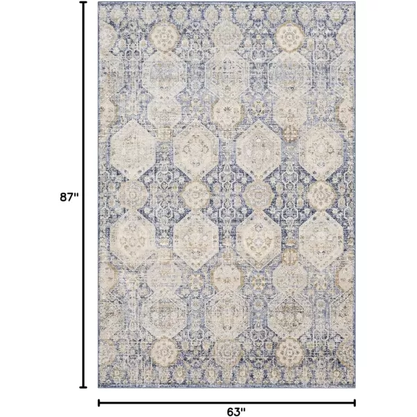 imageLivabliss Aune Area Rug 43quot x 57quot NavyNavy