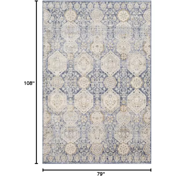 imageLivabliss Aune Area Rug 43quot x 57quot NavyNavy