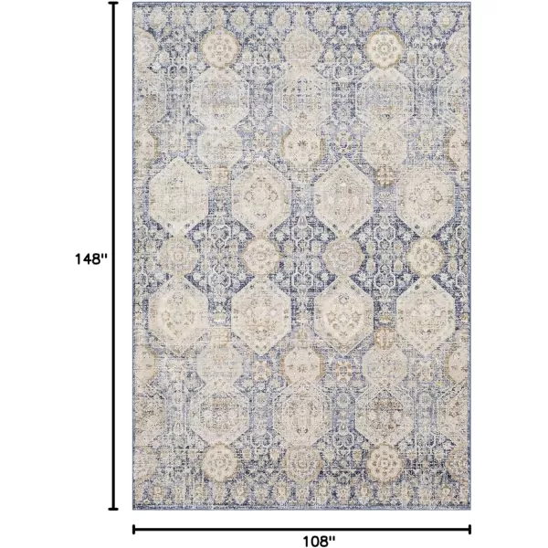 imageLivabliss Aune Area Rug 43quot x 57quot NavyNavy