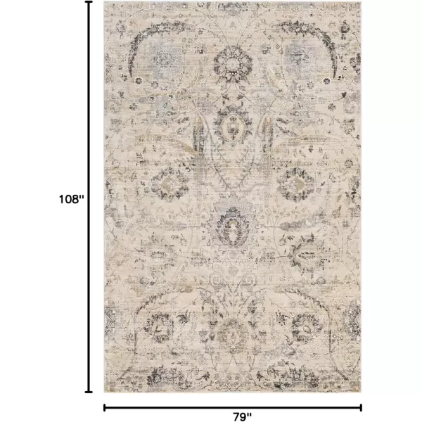 imageLivabliss Inkeri Updated Traditional Area Rug2 x 211quotBeigeBeige