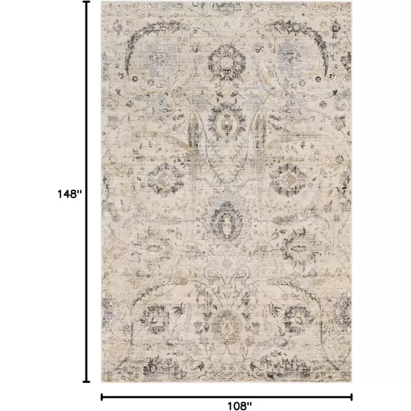 imageLivabliss Inkeri Updated Traditional Area Rug2 x 211quotBeigeBeige