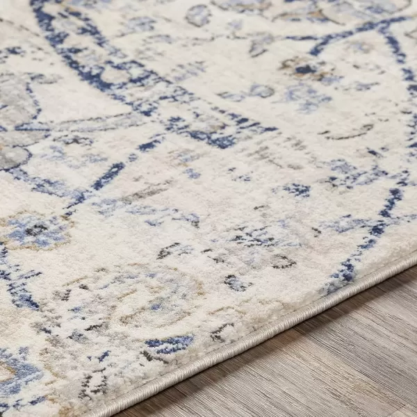 imageLivabliss Inkeri Updated Traditional Area Rug2 x 211quotBeigeNavy