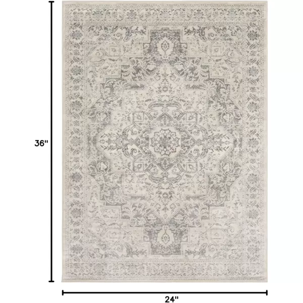 imageLivabliss Lorena Area Rug 2 x 3 NavyCream