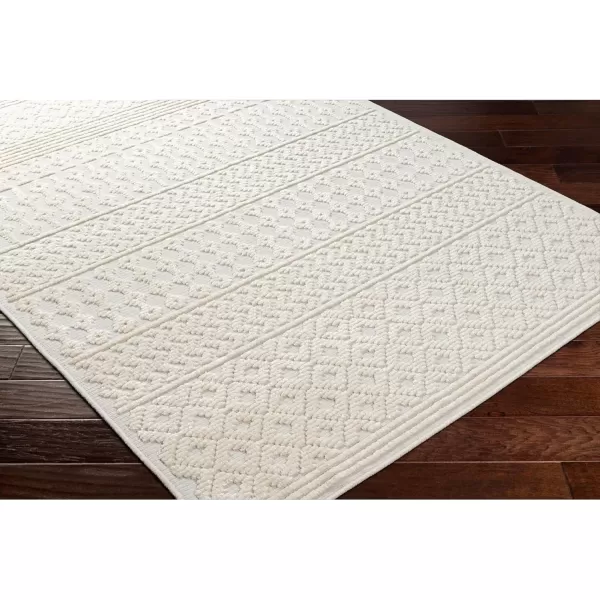 imageLivabliss Lyna Chevron Washable Area Rug2 x 210quotCreamCream