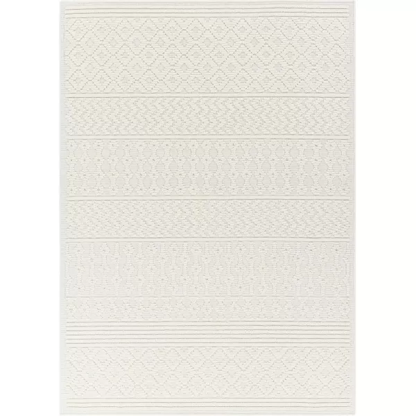 imageLivabliss Lyna Chevron Washable Area Rug2 x 210quotCreamCream