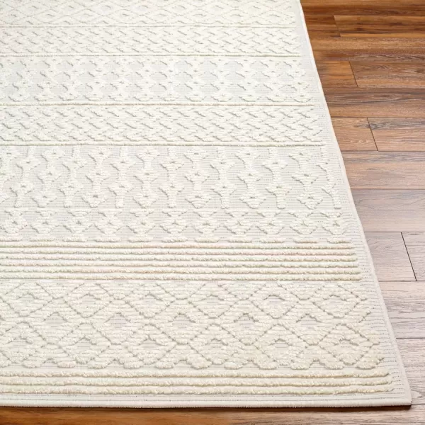 imageLivabliss Lyna Chevron Washable Area Rug2 x 210quotCreamCream