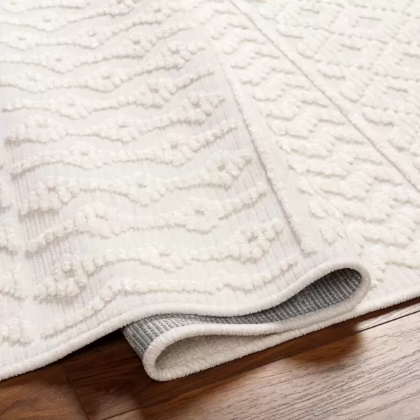 imageLivabliss Lyna Chevron Washable Area Rug2 x 210quotCreamCream