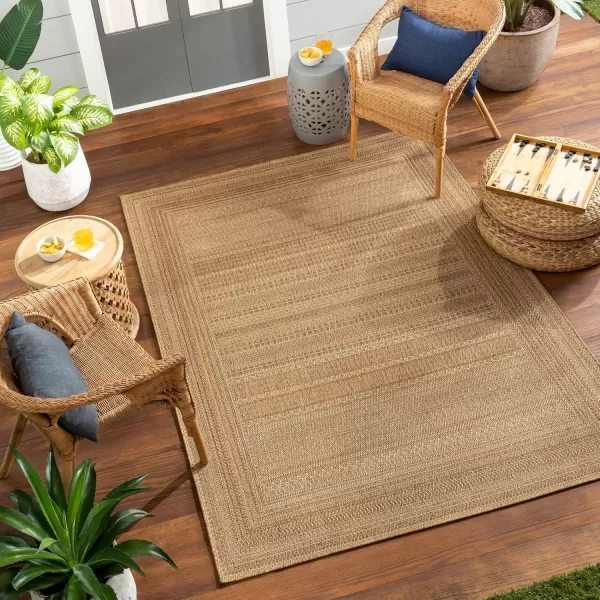 imageLivabliss Pismo Beach Modern Outdoor Area Rug 2 x 3 Camel3 x 2 Rectangular