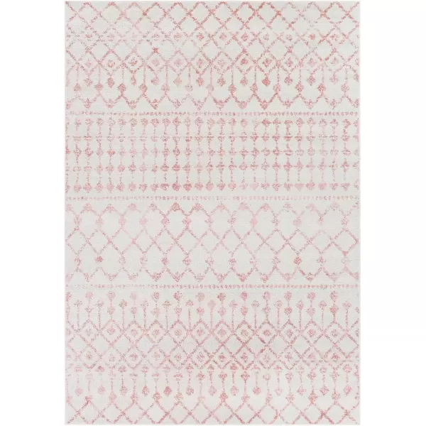 imageArtistic Weavers Elsie Global Bohemian Area Rug 6 ft 7 in x 9 ft Pale Pink