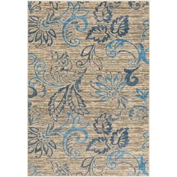 imageDeacon Coffee Bean Transitional Area Rug 2 x 33Blue