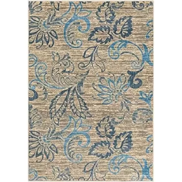 imageDeacon Coffee Bean Transitional Area Rug 2 x 33Blue