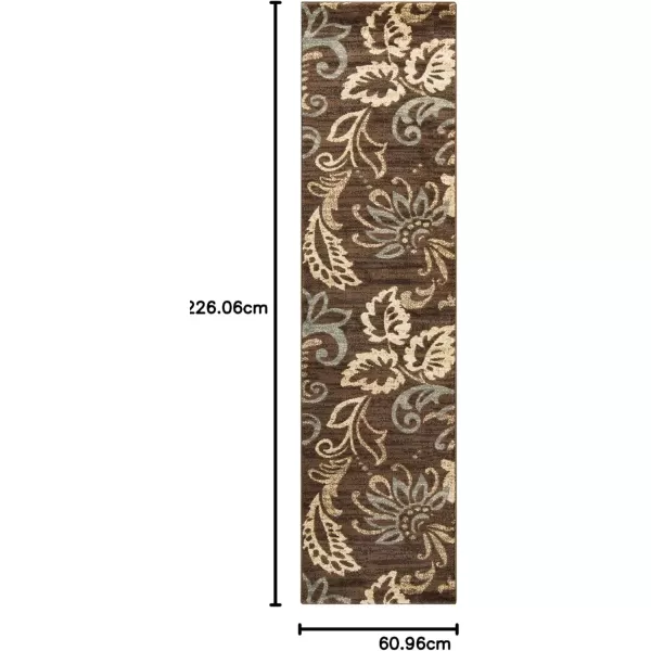 imageDeacon Coffee Bean Transitional Area Rug 2 x 33Brown