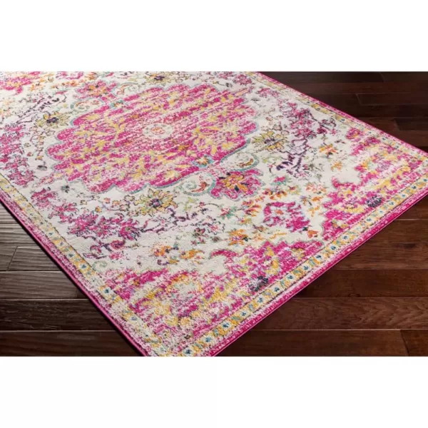 imageLivabliss Covenhill Vintage Medallion Area Rug 53quot x 71quot PinkPink