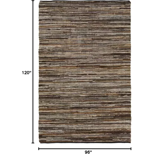 imageLivabliss Log Cabin Area Rug 2 x 3 BrownBrown