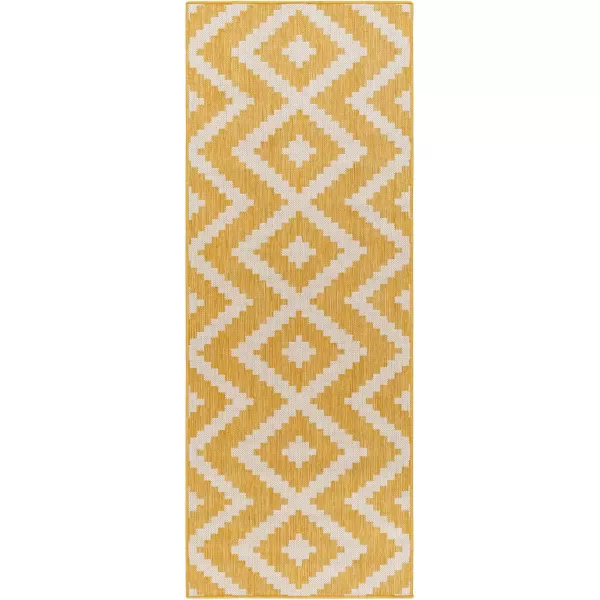 imageLivabliss Long Beach Area Rug 53quot x 7 Red OrangeGrayYellowGray