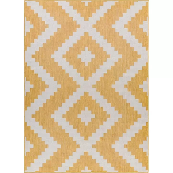 imageLivabliss Long Beach Area Rug 53quot x 7 Red OrangeGrayYellowGray