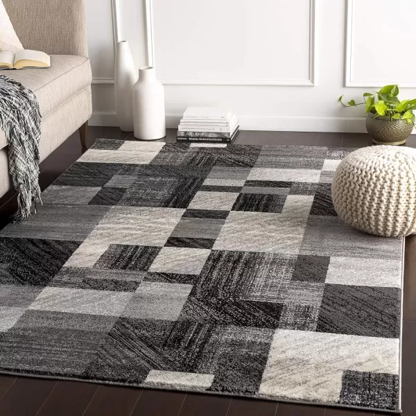 imageRemington Caramel Modern Area Rug 2 x 33Black