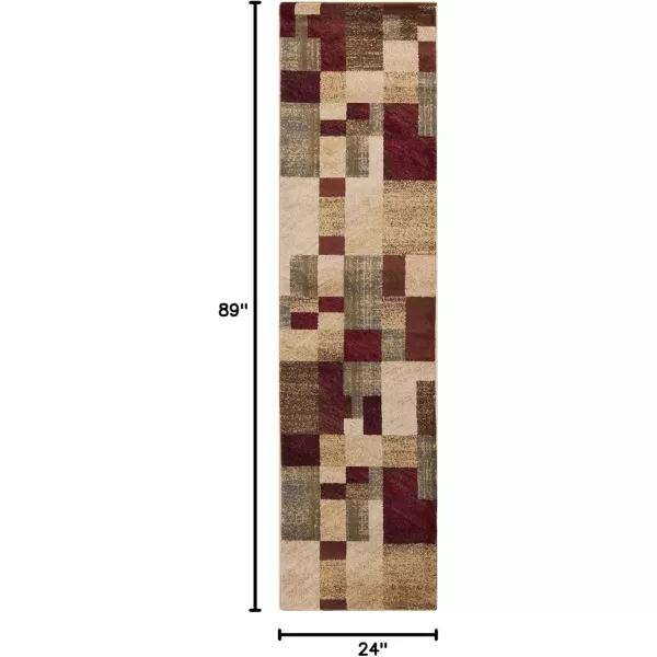 imageRemington Caramel Modern Area Rug 2 x 33Light Pear