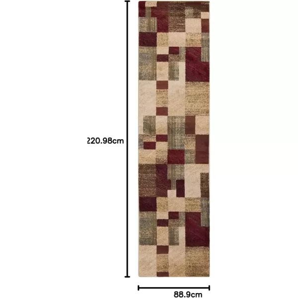 imageRemington Caramel Modern Area Rug 2 x 33Light Pear