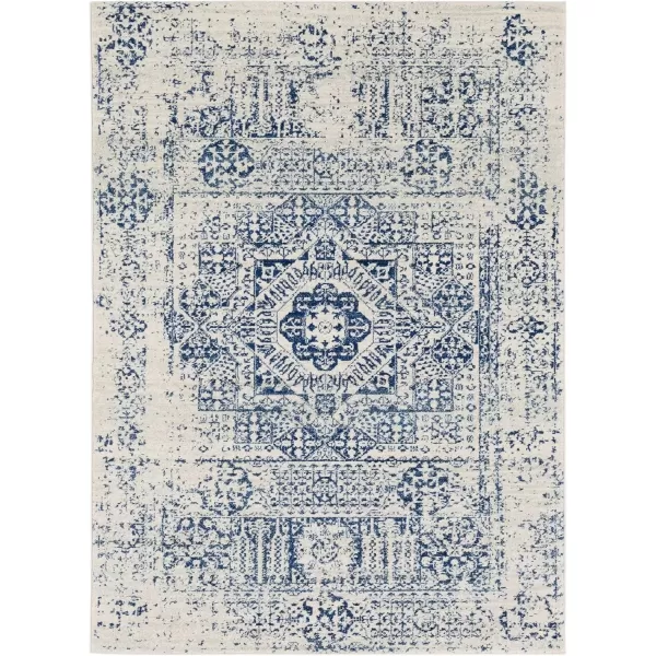 imageValeria Teal and Beige Updated Traditional Area Rug 2 x 3Blue