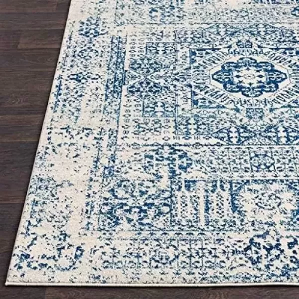 imageValeria Teal and Beige Updated Traditional Area Rug 2 x 3Blue