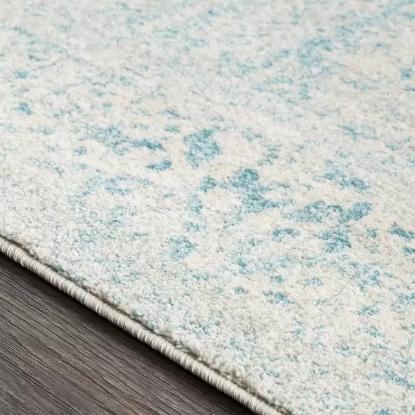 imageValeria Teal and Beige Updated Traditional Area Rug 2 x 3Light Teal