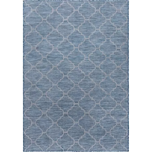 imageArtistic Weavers Ariane Outdoor Traditional Area Rug 51quot x 7 Medium GrayBlue