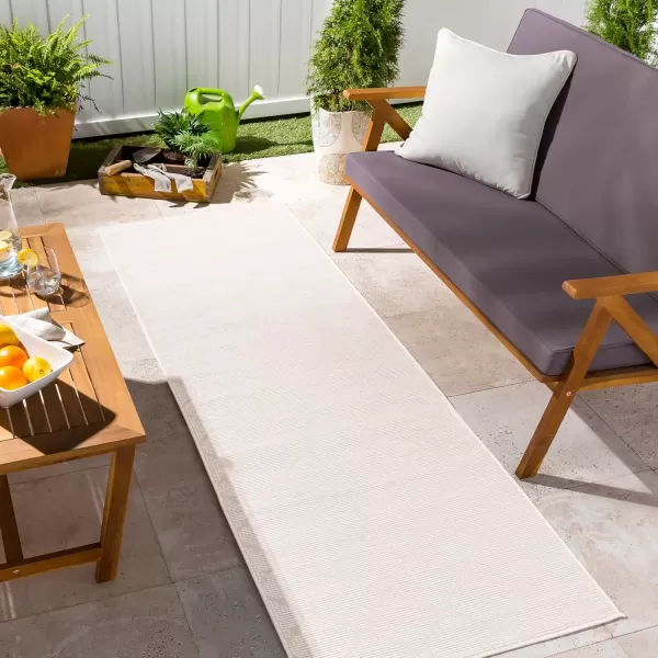 imageArtistic Weavers Ariane Outdoor Traditional Area Rug 51quot x 7 Medium GrayCream